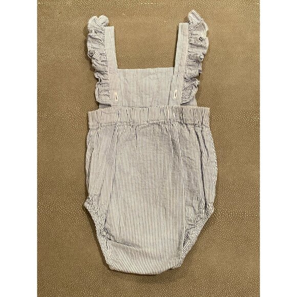 Numi Striped Sun Suit 12/24 EUC